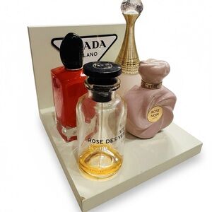 BEAUTIFUL Prada Milano Cream Display Stand *^Perfume not Included*** VERY STURDY